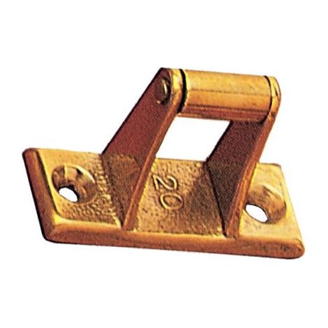 cf 2 pz di cavallotto cavallotti per aste cremonesi da 30 mm in ottone