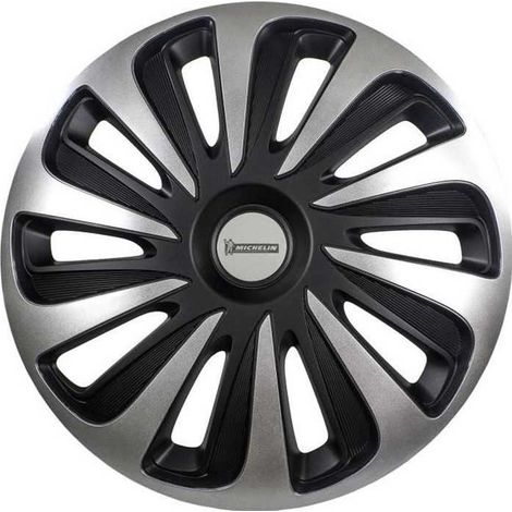 MICHELIN Tapacubos 17" NVS 3D por 4 en caja Negro (1/3)