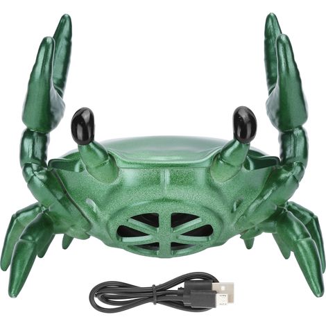 2-in-1-Handyhalterung mit krabbenförmigem Bluetooth-Lautsprecher, 360°-Drehung (Grün) (1/5)