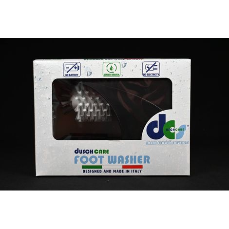 Lavapiedi per doccia in plastica riciclata colore nero – Footwasher