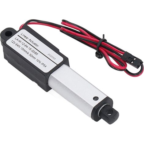 Actionneur linéaire électrique de type stylo, étanche, micro-actionneur linéaire électrique 12 V pour machines agricoles et théâtrales, 30 mm (1/5)