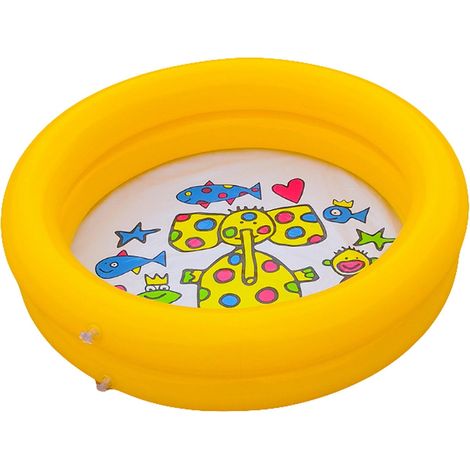 Piscine Gonflable - PVC Épais - Rond - Pour Enfants - 60 x 60 x 16 cm - 1 Pièce (1/5)