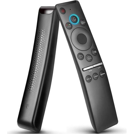 Universelle Sprachfernbedienung (2 Stück) kompatibel mit Samsung Smart Curved Frame QLED LCD 8K 4K Fernsehern, Fernbedienung (1/4)