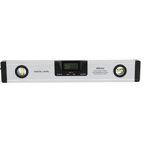 Niveau Laser Numérique Rapporteur Inclinometre Mesureur Angle LCD avec Aimant Règle 400mm Outil de Mesure Précision (1/5)