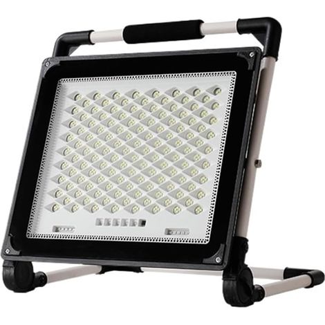 Projecteurs LED d'extérieur, 100W Projecteur LED Réflecteur Extérieur Projecteur COB Projecteur Projecteur Lampe De Jardin Avec 18650 Batterie Et Chargeur pour cour, parking, patio, aire de jeux(400w) (1/5)