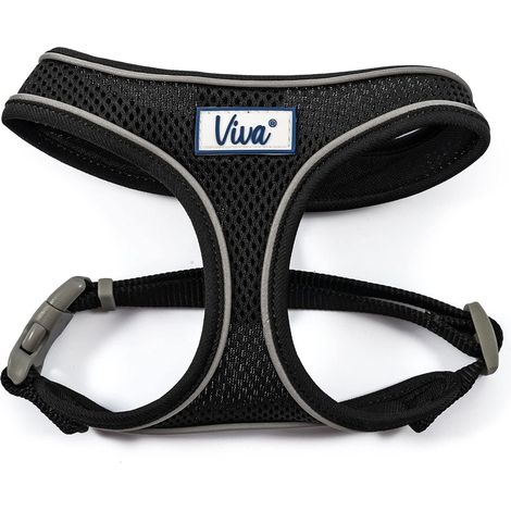 Ancol Comfort Mesh Harness Black - lge - 25895 (1/5)