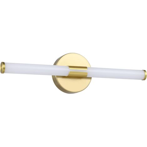 LED Applique miroir Ramola, lampe salle de bain, métal laiton (1/4)