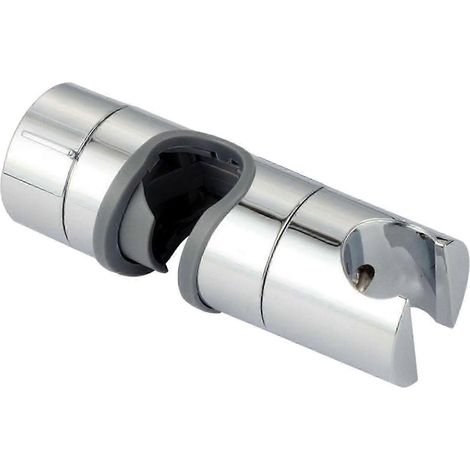 Support réglable pour barre coulissante, support de fixation pour rail de 18 à 25 mm de diamètre extérieur, pince coulissante, support de douchette de rechange pour salle de bain -