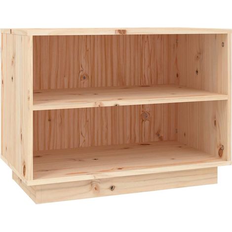 Maison Exclusive - Scarpiera 60x34x45 cm in Legno Massello di Pino (1/5)