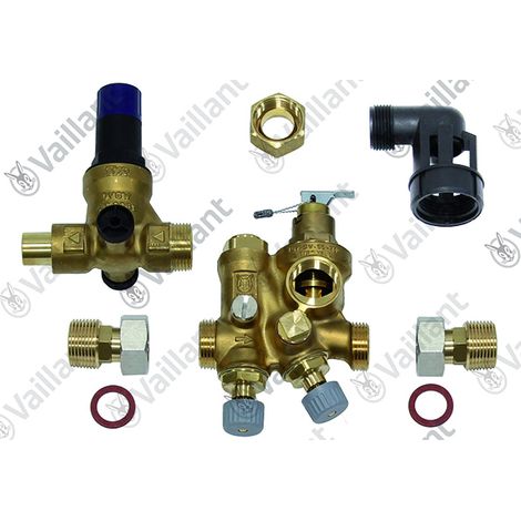 VAILLANT Si.Gruppe mit Druckminderer VGH/VIH VGH 130+160+190+220/7 XZU (R1) u.w. Vaillant-Nr. , 000661 (1/3)