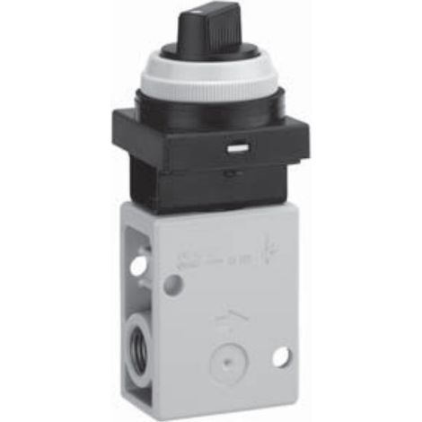 Vannes mécanique SMC VM200 Sélecteur rotatif Pneumatic Relay, G 1/4, 1/4pouces ( Prix pour 1 )