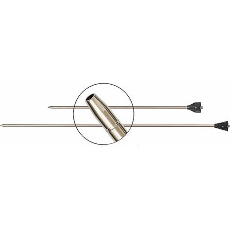 Riegler Verlängerungsrohr, mit Standarddüse, 300 mm gerade (1/2)