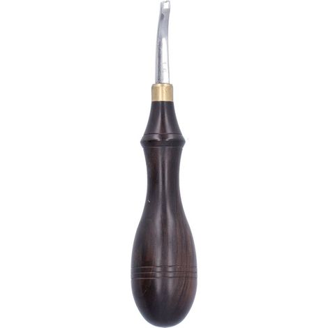 Lederkantenfeile, durchdachte Konstruktion, Edelstahl, hohe Langlebigkeit, Kantenpress- und Spaltwerkzeug für DIY-Lederarbeiten, 1,5 mm (1/5)