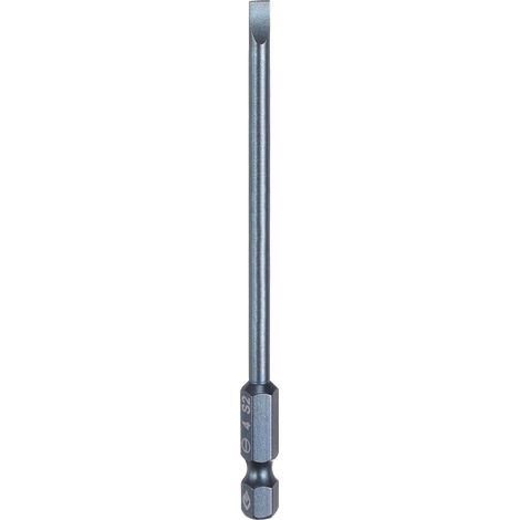 Embouts de Tournevis Magnétiques à Fente Embout de Tournevis SL4 4mm Longueur totale 100mm 4" Tige hexagonale 1/4" (1/5)