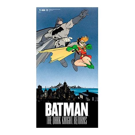 SD TOYS Hunt Tie vs ala X Batman Y Robin Poster De Glass The Dark Knight Returns DC 30x60 Cm, Multicolore, 3x61x31 cm