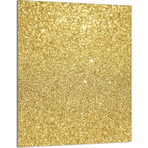 Tabla de cortar de vidrio 40x52 Oro (1/5)