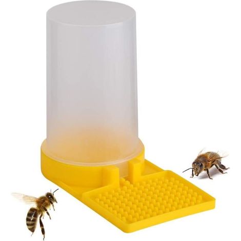 Distributeur d'eau/nourrisseur pour entrée de ruche, abreuvoir pour abeilles, matériel apicole, accessoires pour nourrisseur à miel - AquaForge (1/5)