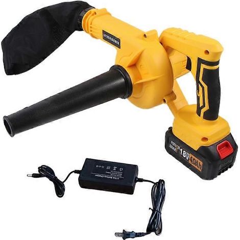 Voici une proposition de titre produit en français (caractères : 176) :

Souffleur aspirateur sans fil léger, mini souffleur à feuilles sans fil, puissant et compact pour jardin, nettoyage extérieur f