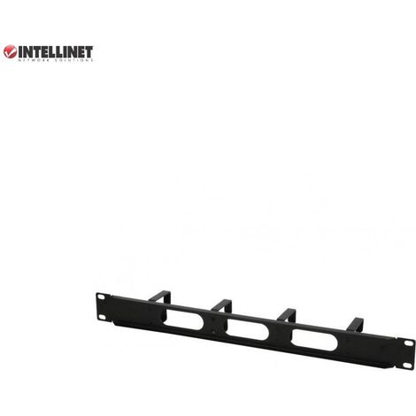 Intellinet Network Solutions Intellinet 204279 - Support de câbles - Support - Noir - Acier - 1U - 60 mm (1/5)