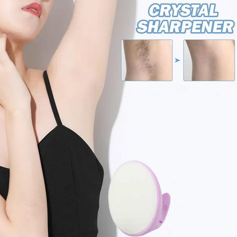 Épilateur manuel portable Crystal Physical pour femmes (violet)-AquaForge