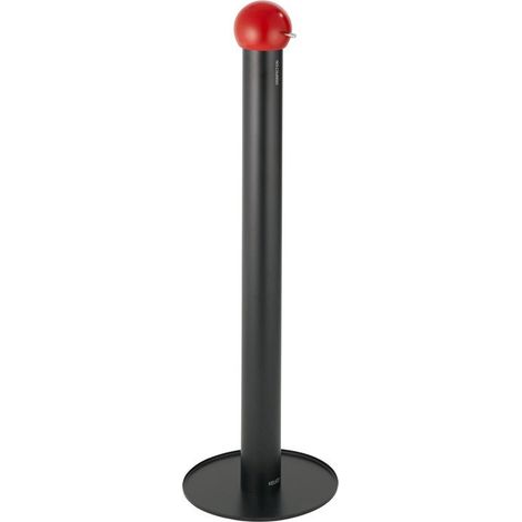 Dispensador de desinfectante negro / rojo KEUCO