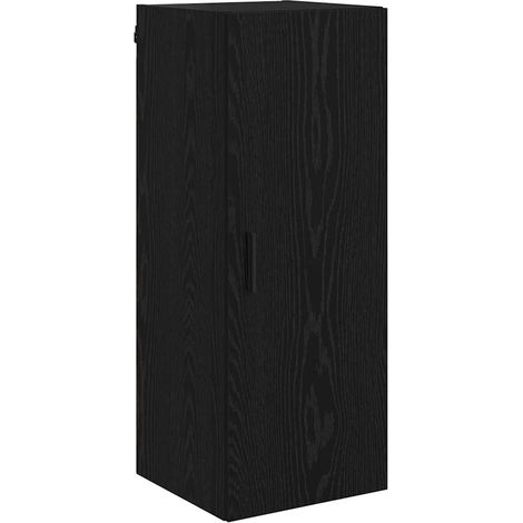 Maison Exclusive - Pensile Rovere Nero 34,5 x 34 x 90 cm Legno multistrato