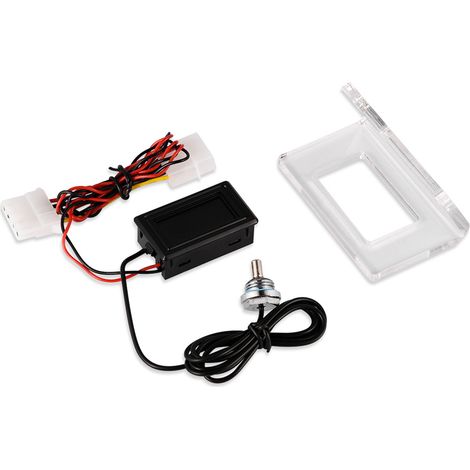 LCD-Digitalanzeige-Kit für PC-Wasserkühlungs-Temperaturfühler (1/5)