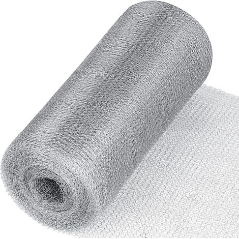 Malla antirroedores de acero inoxidable para puertas y ventanas, ideal para evitar ratones, insectos y serpientes, 6 m x 12,7 cm. (1/5)