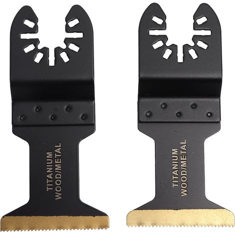 Set de 35 lames de scie oscillante multifonction, universelles et polyvalentes, pour coupe et rénovation, accessoires de bricolage. (1/5)