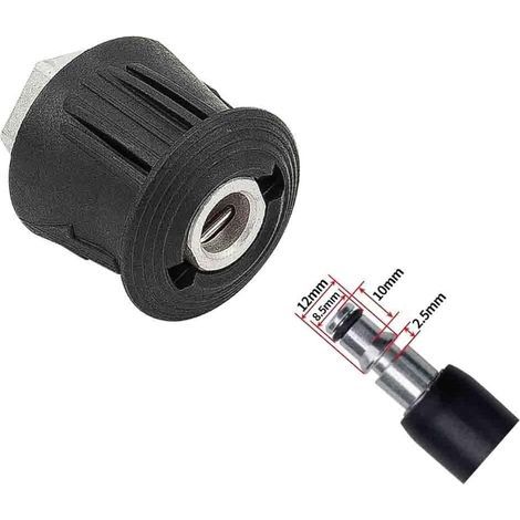 1 Connecteur Tuyau M22 Femelle Nylon Aluminium Prise Rapide Karcher Nilfisk Nettoyage (1/5)