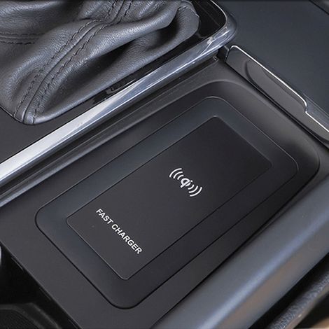 Fahrzeugmodifikation: 15W kabelloses Ladegerät für Volvo S90/V90 (Modelle ab 2017). (1/5)