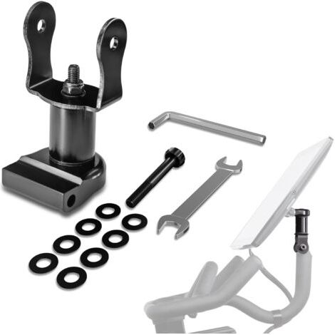 Supporto girevole per schermo Peloton Bike, girevole per Peloton Bike, schermo girevole a 360° compatibile con Peloton, regolatore girevole per schermo Peloton, supporto girevole per schermo per (1/5)