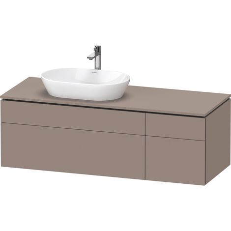 Duravit L-Cube Meuble sous-vasque avec consoles suspendues, avec