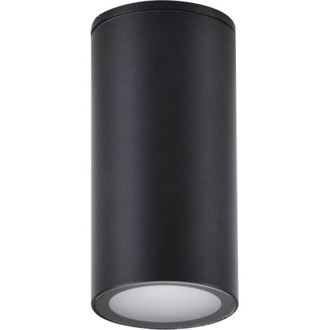 Applique esterna Polux Atlanta GU10 nera alluminio IP54 (1/5)