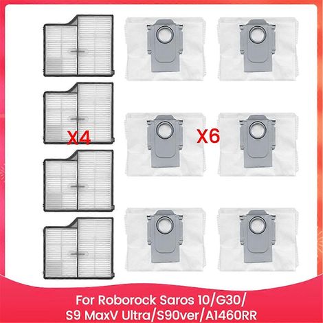 Filtre de Saros 10/G30/S9 MaxV Ultra/S90ver/A1460RR Aspirateur pièce détachée HEPA Filtre and Sac à poussière (1/5)