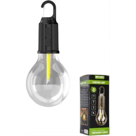 Lampes LED d'extérieur rechargeables (2 W, blanc chaud 2 700 K, étanches IP65) avec 3 niveaux de luminosité – pour lampes de gazebo, éclairage de camping et d'appoint (1/4)