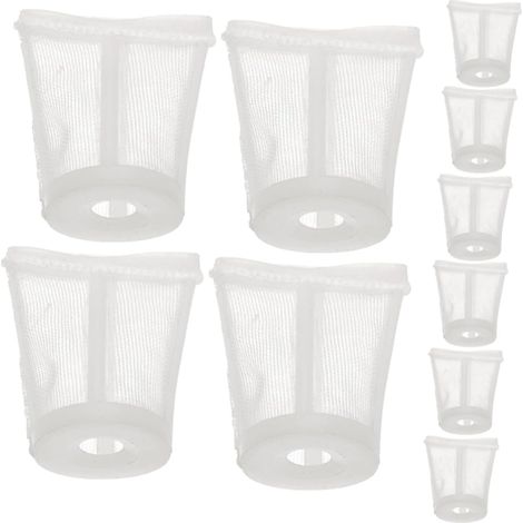 10 Stück 120-mesh Farbspritzsieb Filtereinsatz Nylon Kunststoff Farbspritzgerät Schutz Sprühgerät Filtergewebe (1/5)