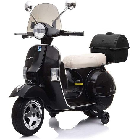 MINI MOTO PER BAMBINI VESPA PX 150 FULL Black-de (1/5)