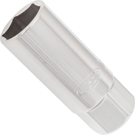VIGOR Zündkerzen-Einsatz, 1/2 (12,5 mm) Vierkant hohl, Außen Sechskant Profil, SW 21 mm (1/2)