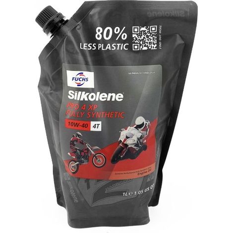 SILKOLENE FUCHS MOTORÖL 100% SYNTHETISCHER ESTER PRO 4 XP 10W40 1L BEUTEL