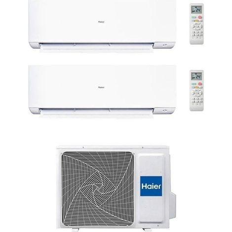 Climatiseur Haier Dual Split Revive 9+12 avec 2U50MEEFRA Inverter R-32 Wi-Fi Classe A++/A+