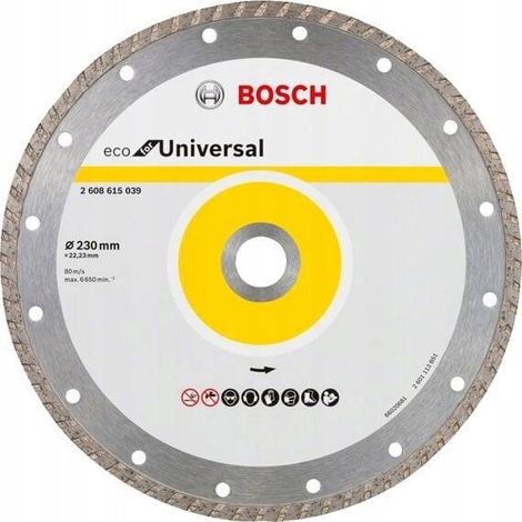 Bosch 2608615048 disque de découpe diamant 230 mm