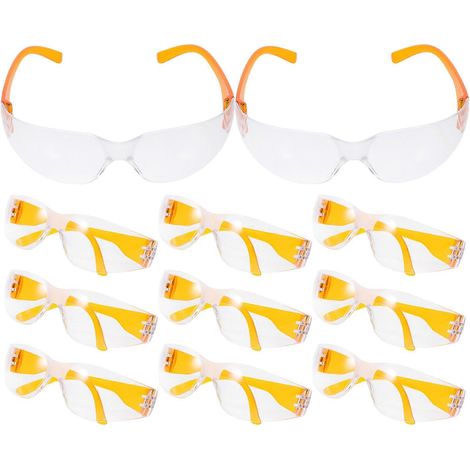 Lot de 12 lunettes de protection pour enfants, accessoires de jeu, lunettes de laboratoire (1/4)