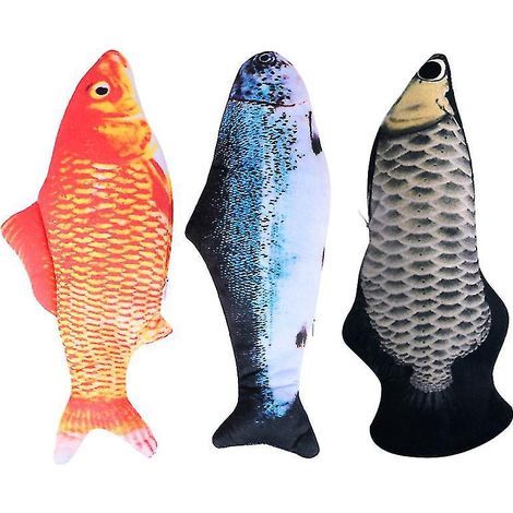 Set mit 3 fischförmigen Spielzeugen (1/3)