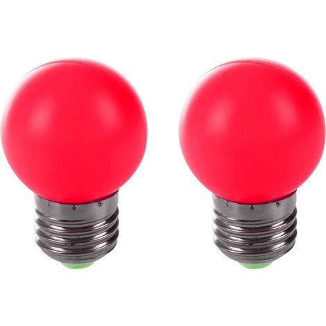 warm red light bulbs 0 5W power red