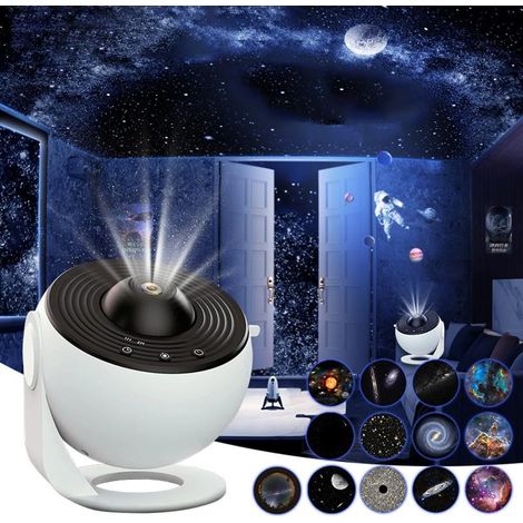 Filiyano – Lampe projecteur d'étoiles 13 en 1, lampe LED étoile spatiale, veilleuse nébuleuse, décoration de chambre pour adultes et enfants (1/5)