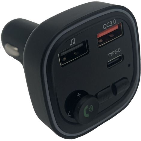 TRANSMETTEUR FM - CHARGEUR QUICK CHARGE (1/5)