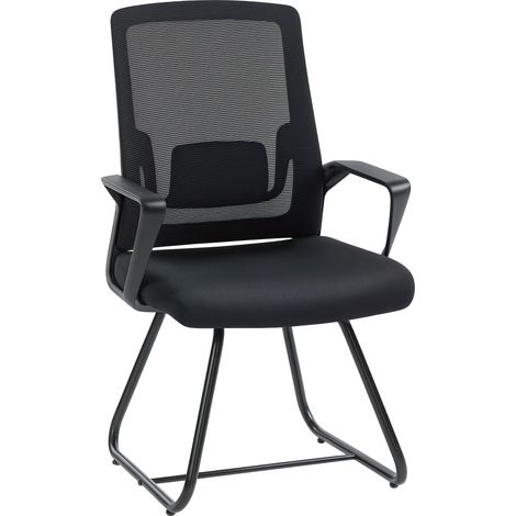 Chaise Urrialdo Ergonomique Design Noir Soutien Lombaire Maille Respirante Bureau (1/5)