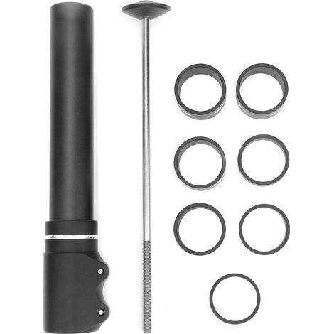 Tige de rallonge de potence vélo 210mm en alliage d'aluminium, adaptateur de guidon rehausseur pour fourche (1/5)