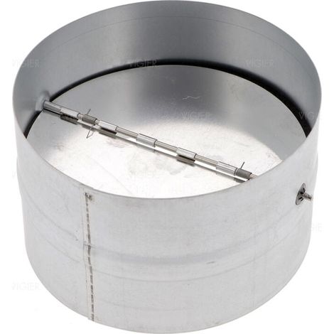 Clapet anti-retour 150mm en acier – 150METAL – Joint en mousse pour fermeture efficace – Installation facile sur moteur